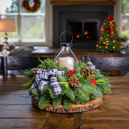 A centerpiece from Lynch Creek Farm