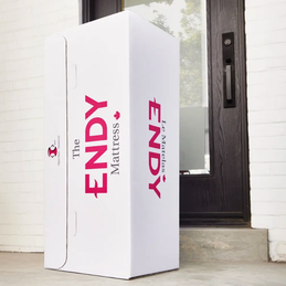 Endy mattress delivered on doorstep