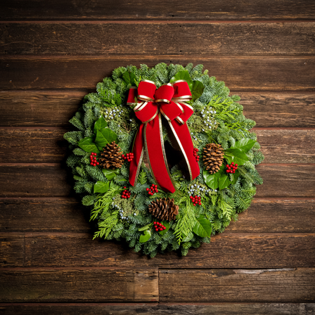 A wreath from Lynch Creek Farm